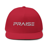 Praise Embroidered Snap Back Hat